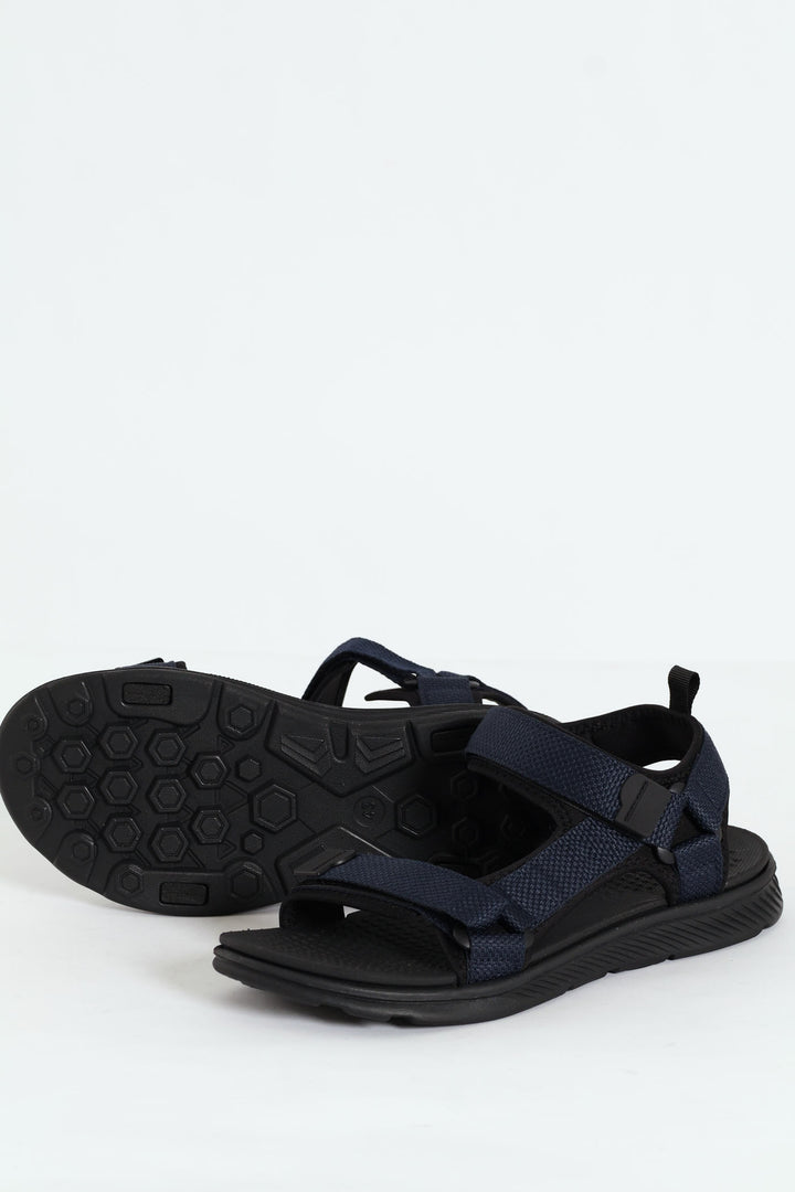 Strappy Sport Sandal - Navy