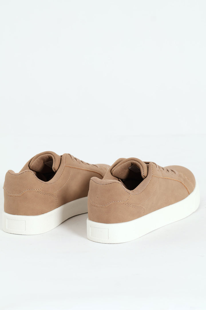 Boys Lowcut Sneaker - Taupe