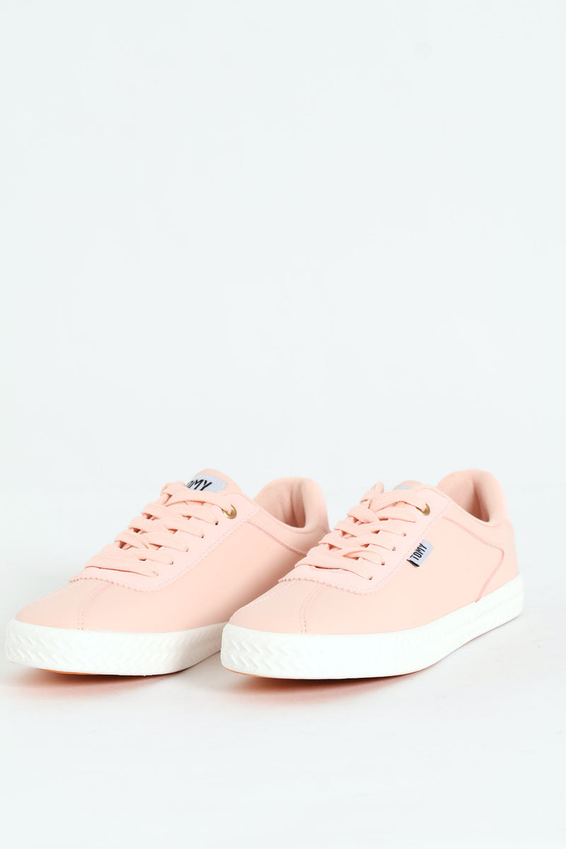 Gemma Lace Up Sneaker - Pink
