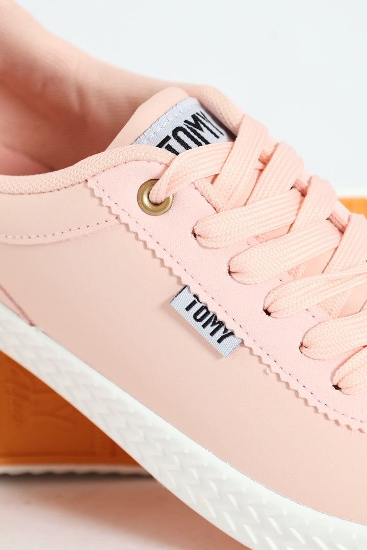 Gemma Lace Up Sneaker - Pink