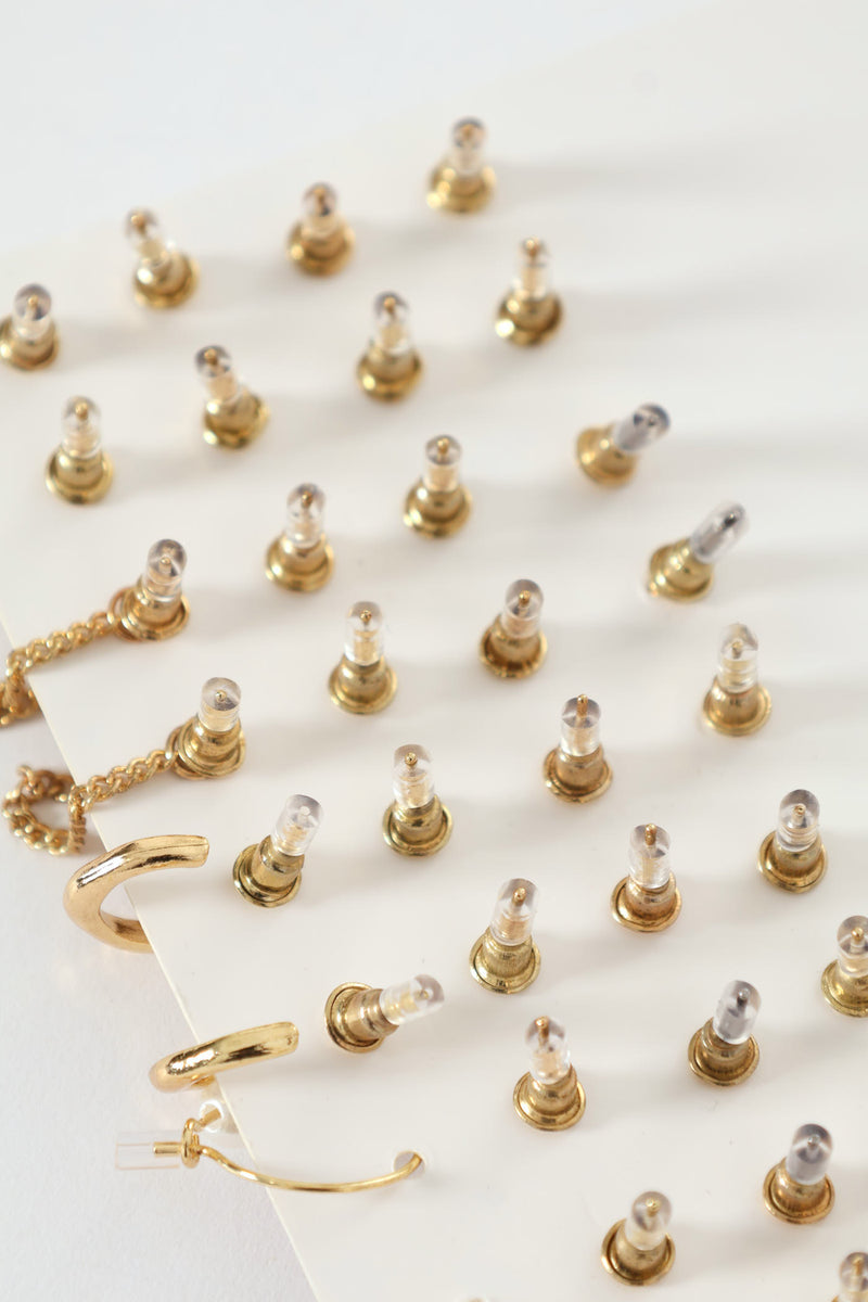 20 Pack Stud & Hoop Earrings - Gold