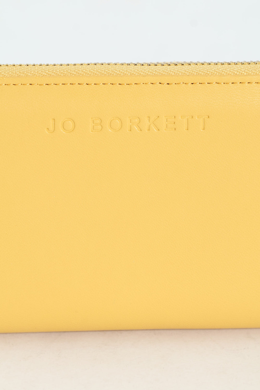 Meryl Smooth Zip Around Purse - Yellow