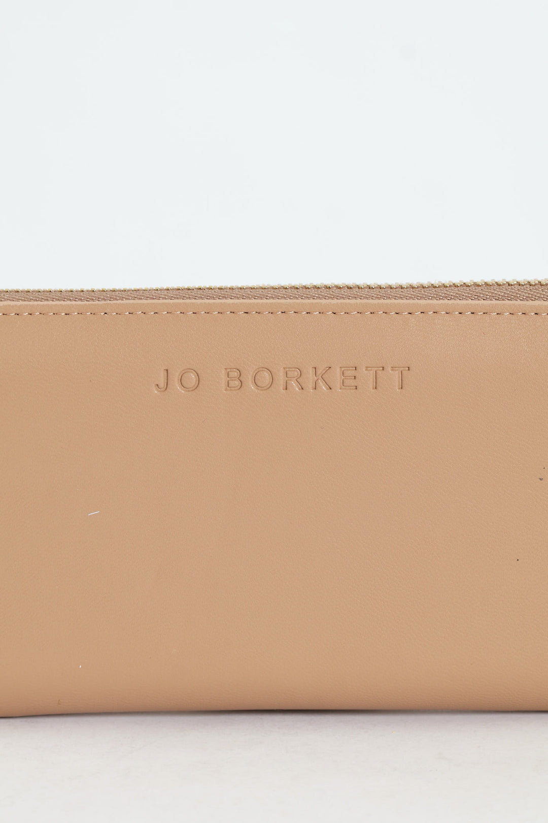 Meryl Smooth Zip Around Purse - Mink