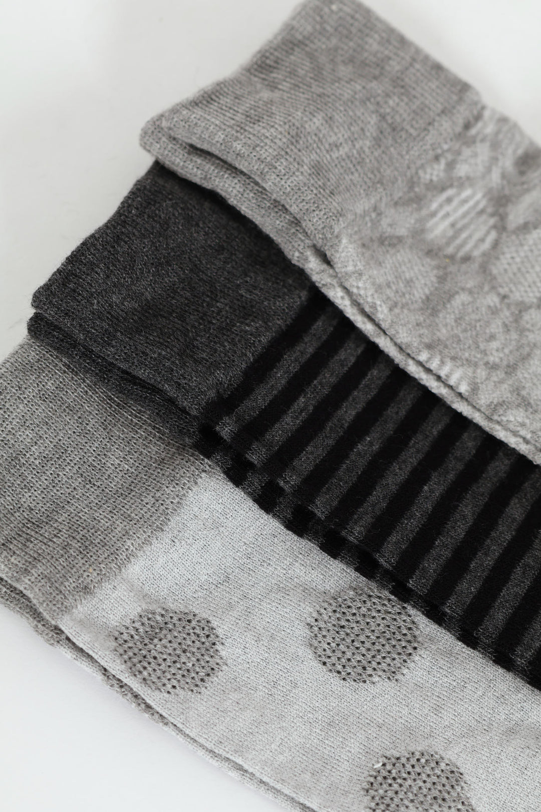 3 Pack Anklet Socks - Grey