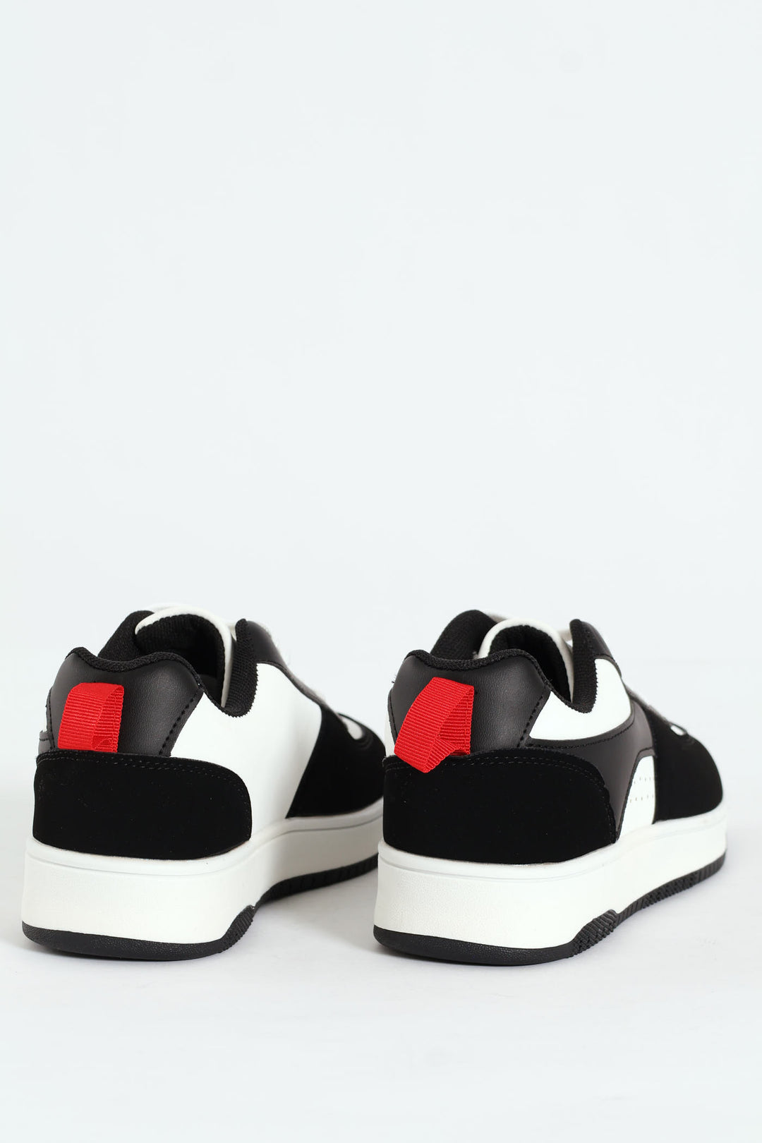 Boys Court Sneaker - White/Black