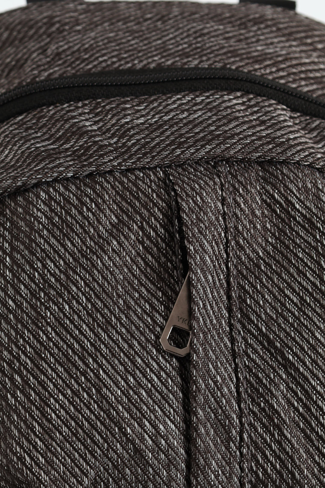 Zip Backpack - Grey Melange