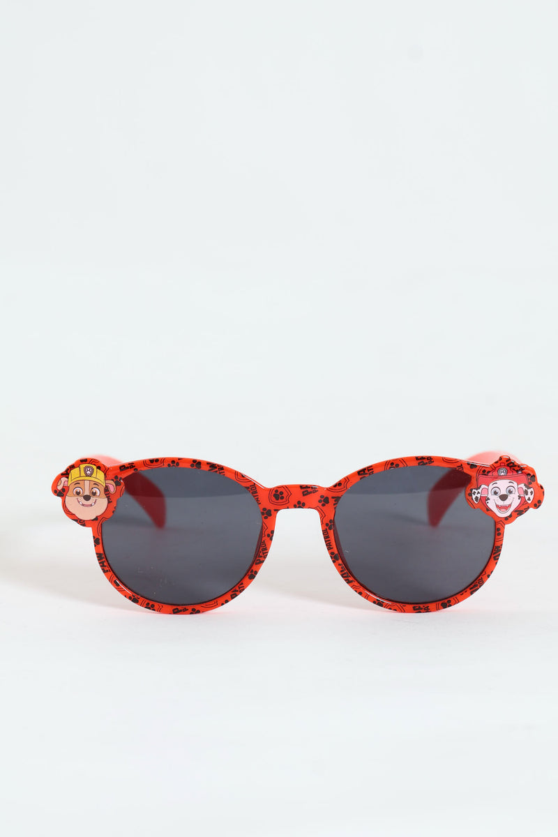 Pre-Boys Paw Patrol Sunnies - Red