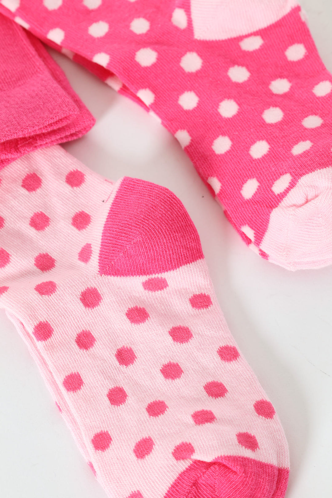 Pre-Girls 2 Pack Spot Bunny Tights - Pink