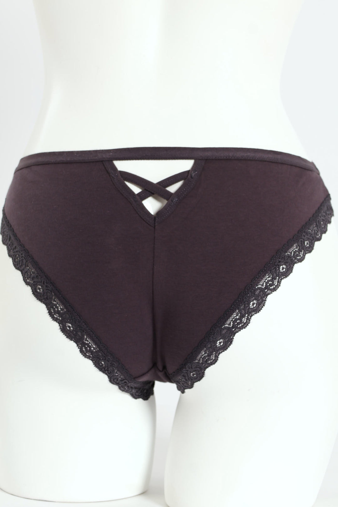 3 Pack Cotton Stretch Brazilian Panties - Nude/Grey Melange/Slate