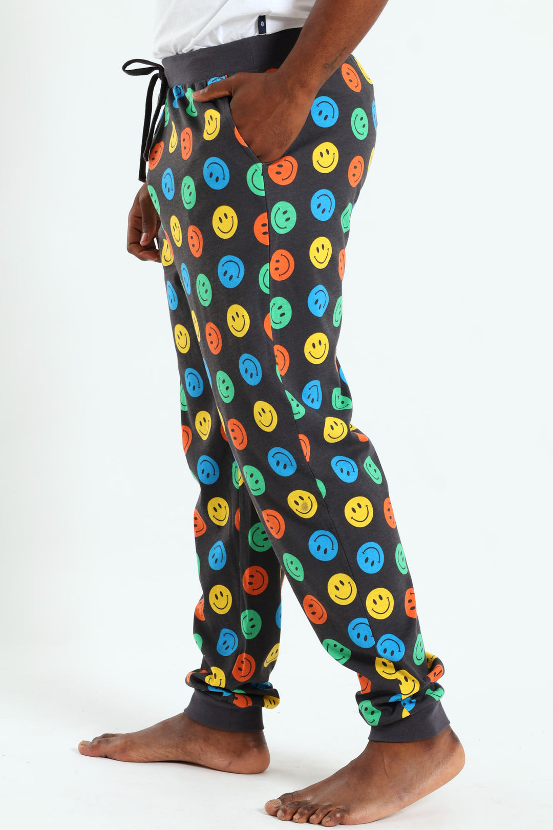 Print Jogger - Dark Grey