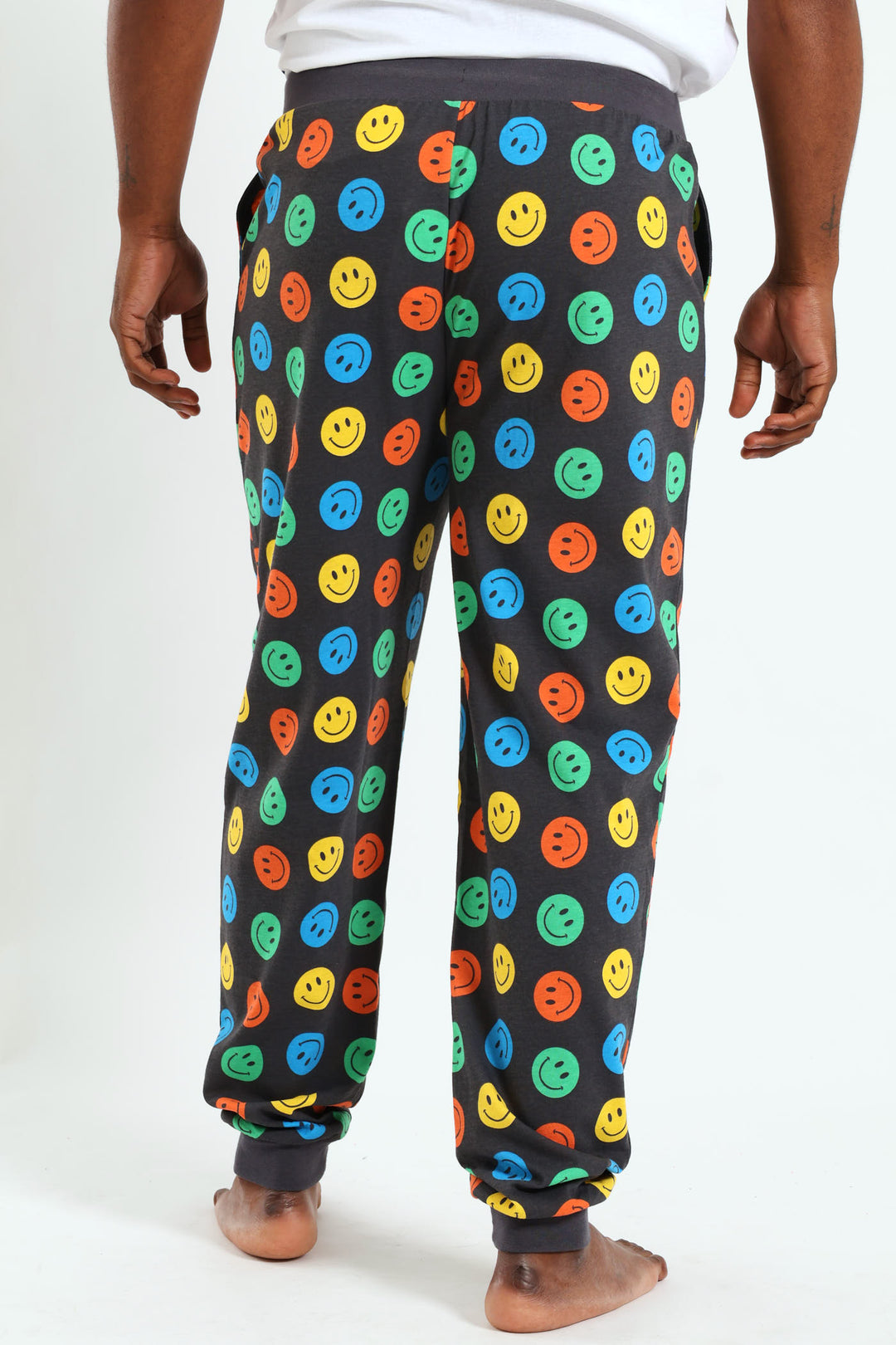 Print Jogger - Dark Grey