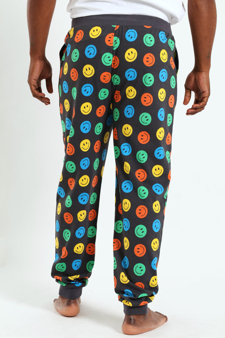 Print Jogger - Dark Grey