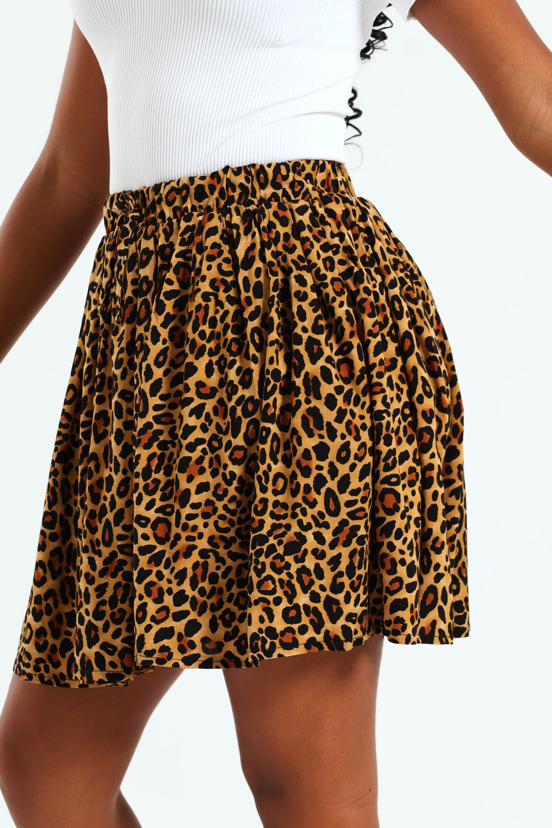 Girls Leopard Rara Skort
