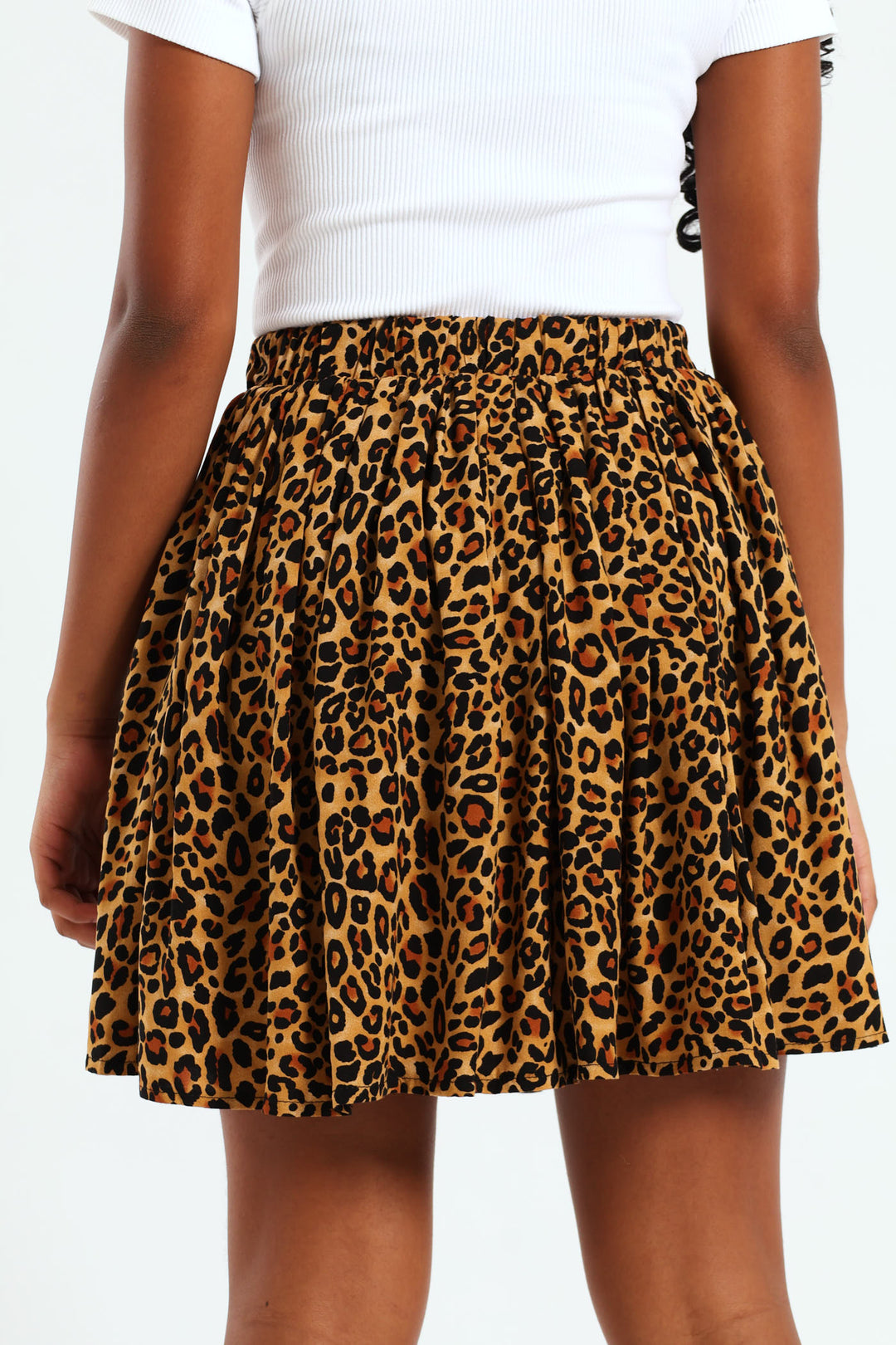 Girls Leopard Rara Skort