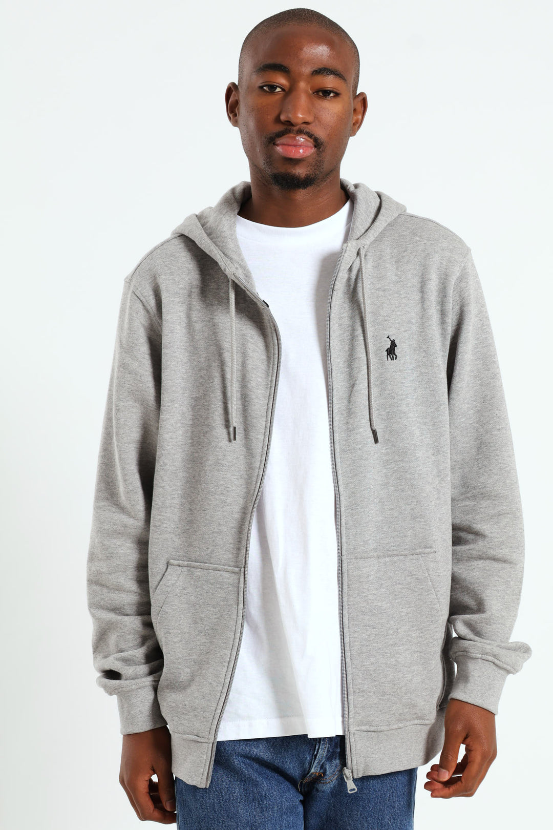 Aakil Hoodie - Grey Melange
