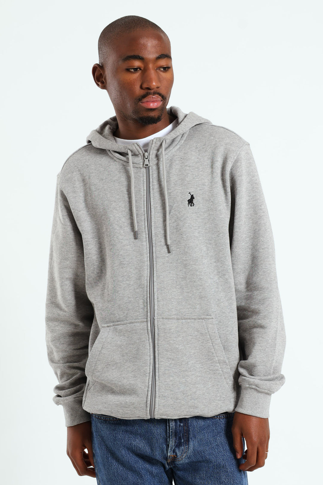 Aakil Hoodie - Grey Melange