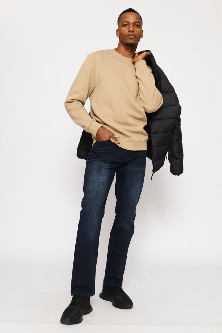 Straight Fashion Denim - Blue/Black