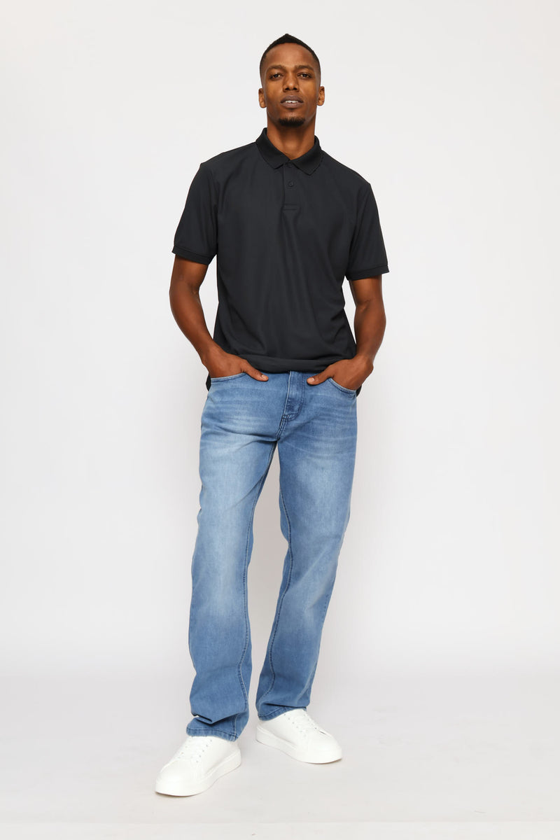 Retro Dec Straight Jean - Mid Wash