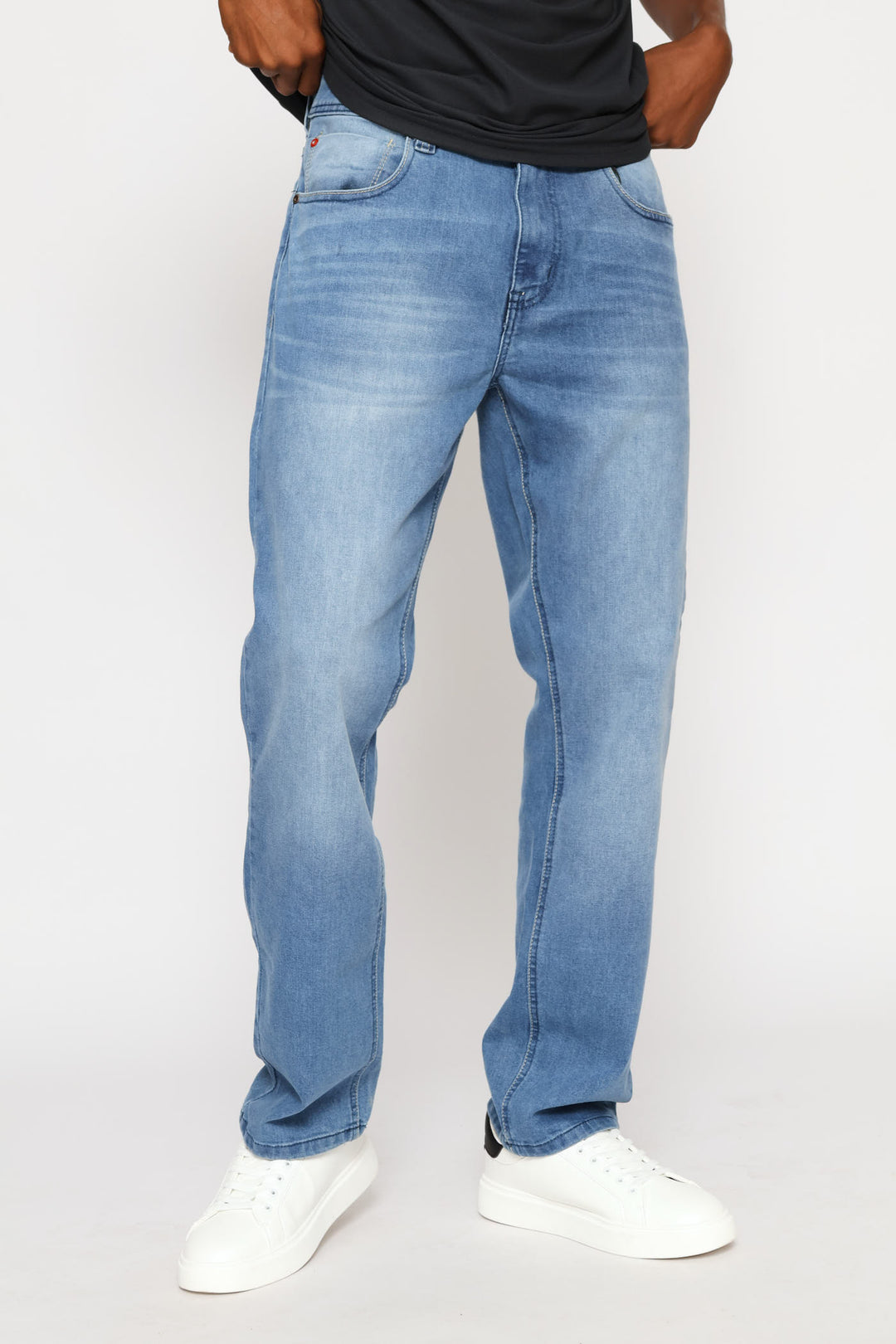 Retro Dec Straight Jean - Mid Wash