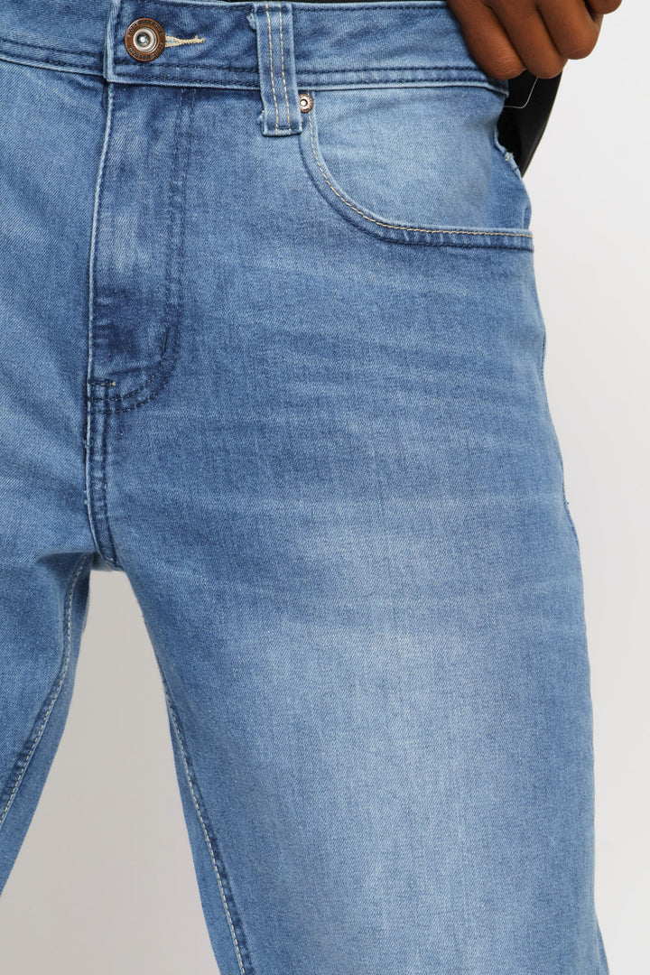 Retro Dec Straight Jean - Mid Wash