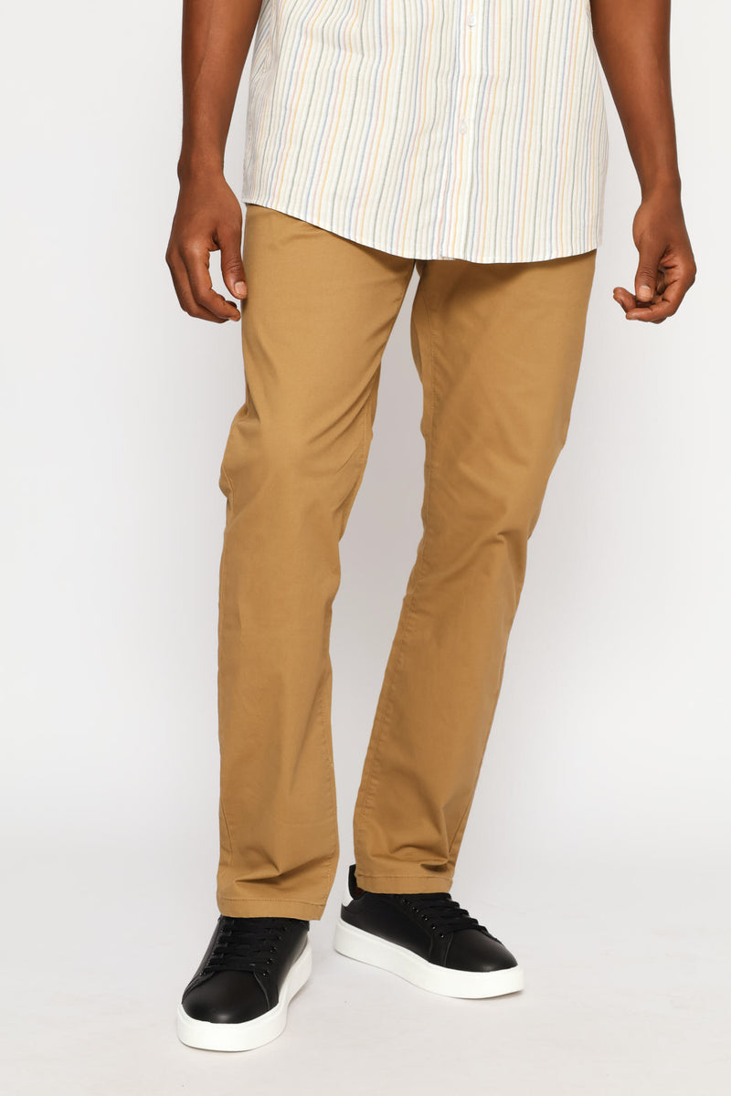 Straight Chino - Camel