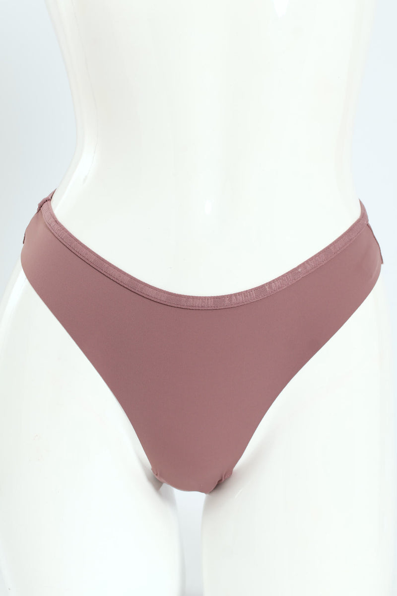 3 Pack Lazer Cut Thong - Mocha/Pink/Off White