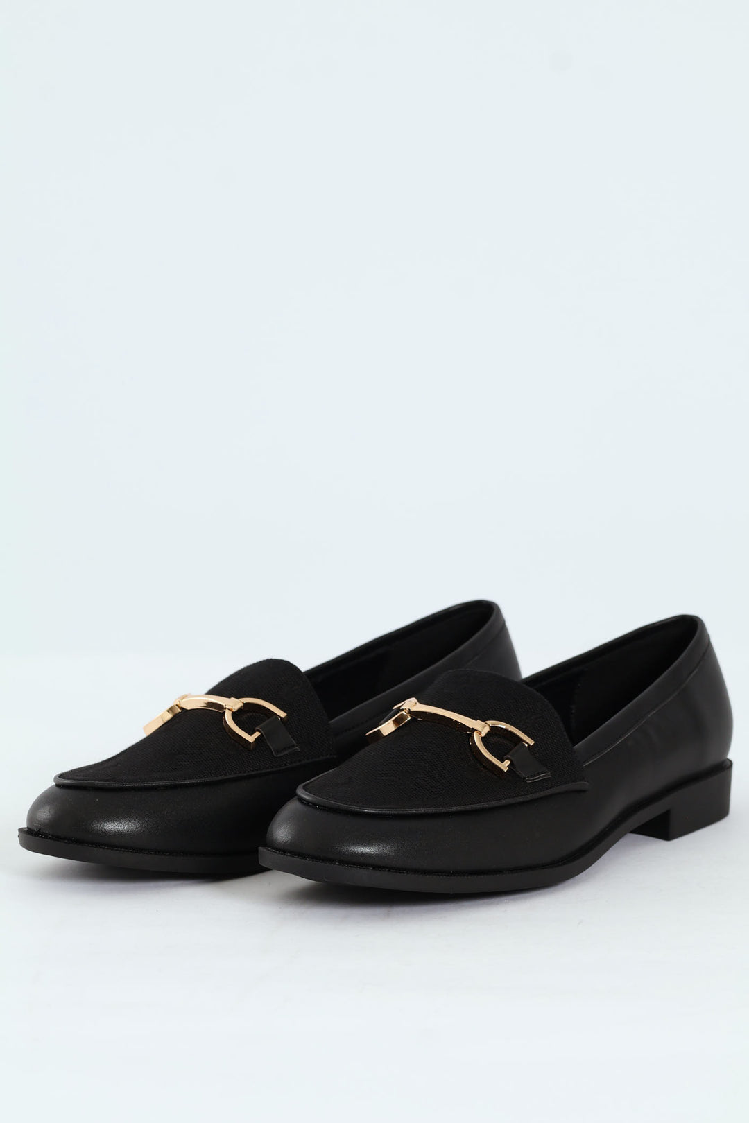 Jacquard Monogram Horsebit Loafer - Black