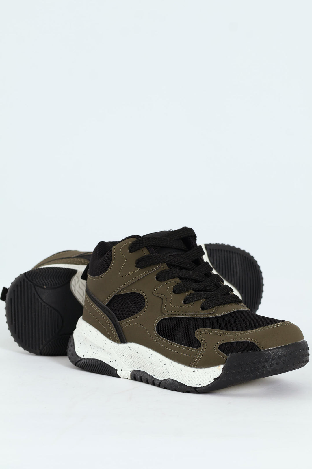 Boys High-Top Sneaker - Olive