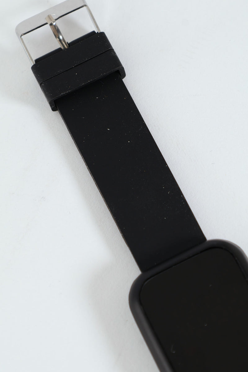 Pre-Girls Led Rectangle Watch - Black