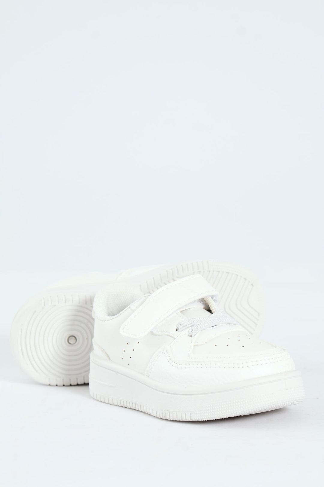 Pre-Boys Court Sneaker - White