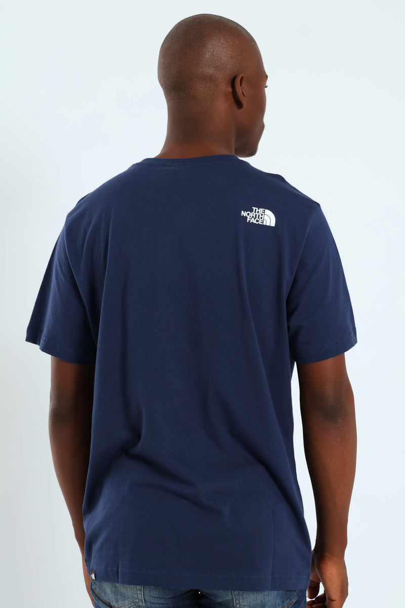 Short Sleeve Easy Tee - Navy