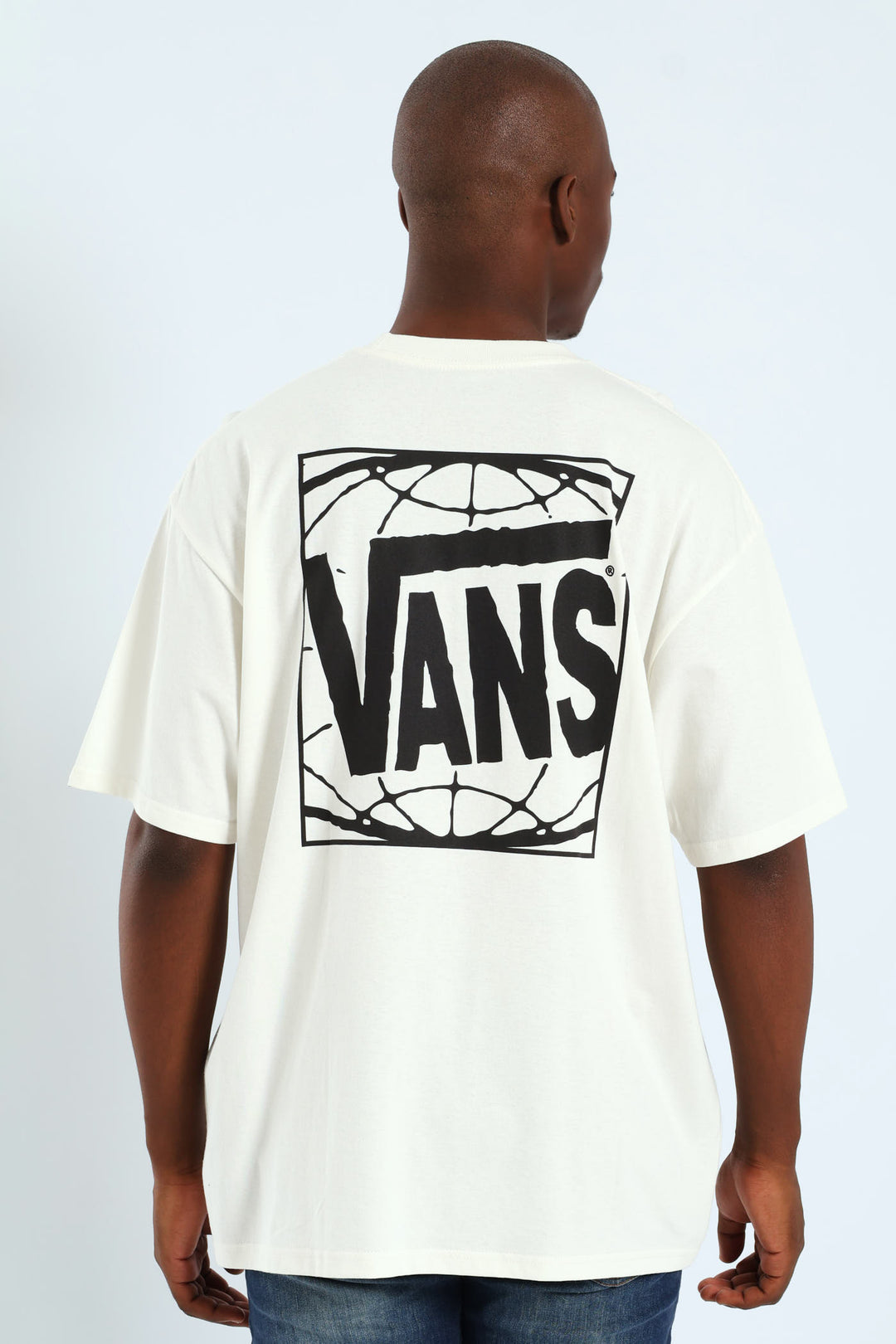 Wide Loose Short Sleeve Tee - Off White