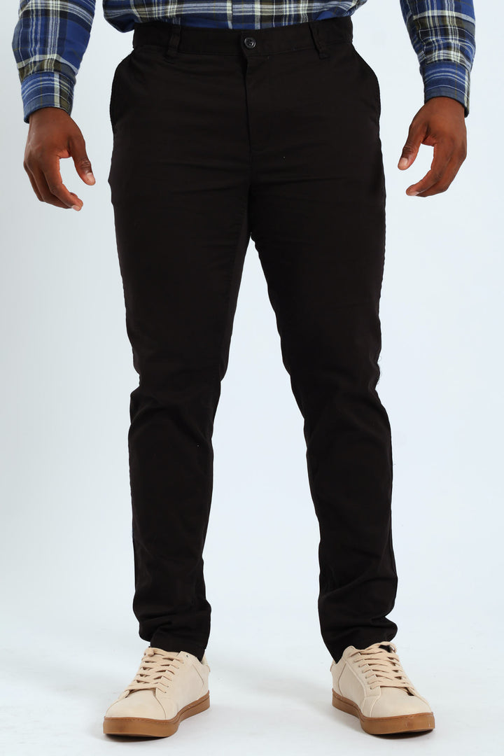 Skinny Fit Chino - Black