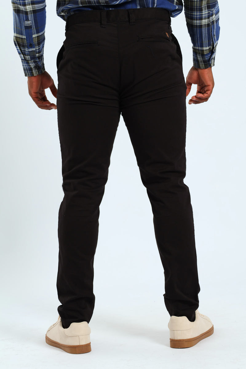 Skinny Fit Chino - Black