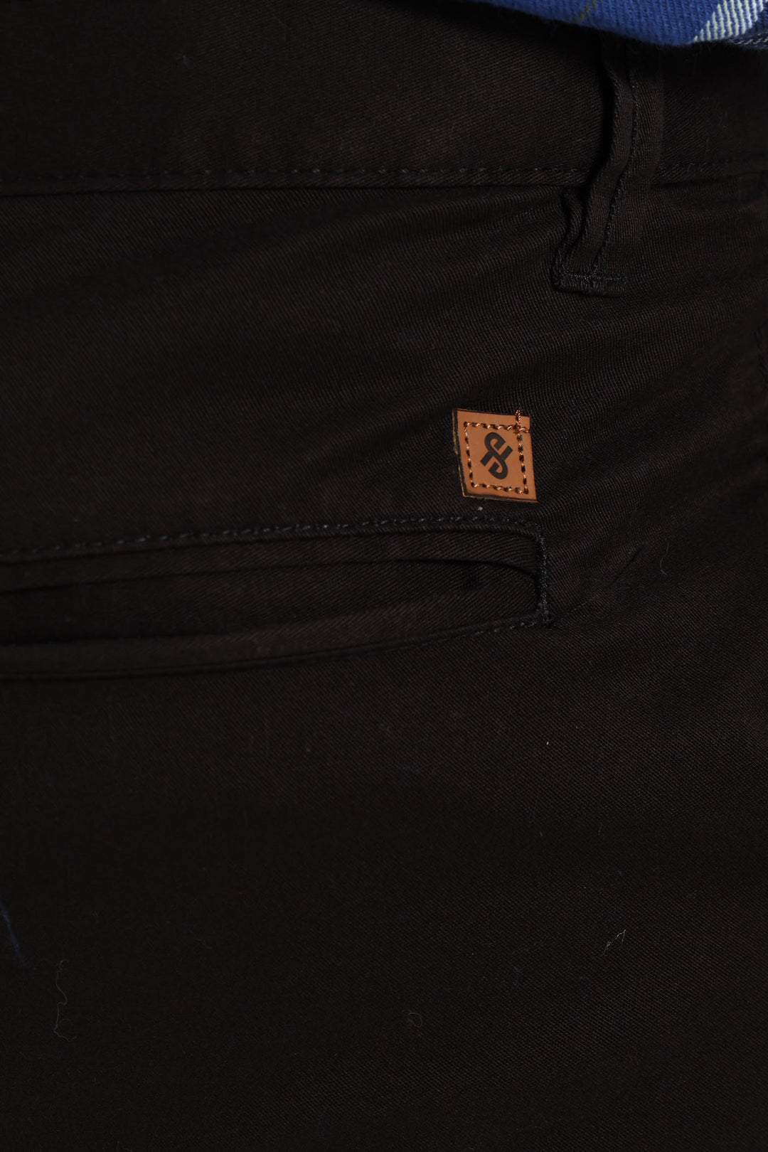 Skinny Fit Chino - Black