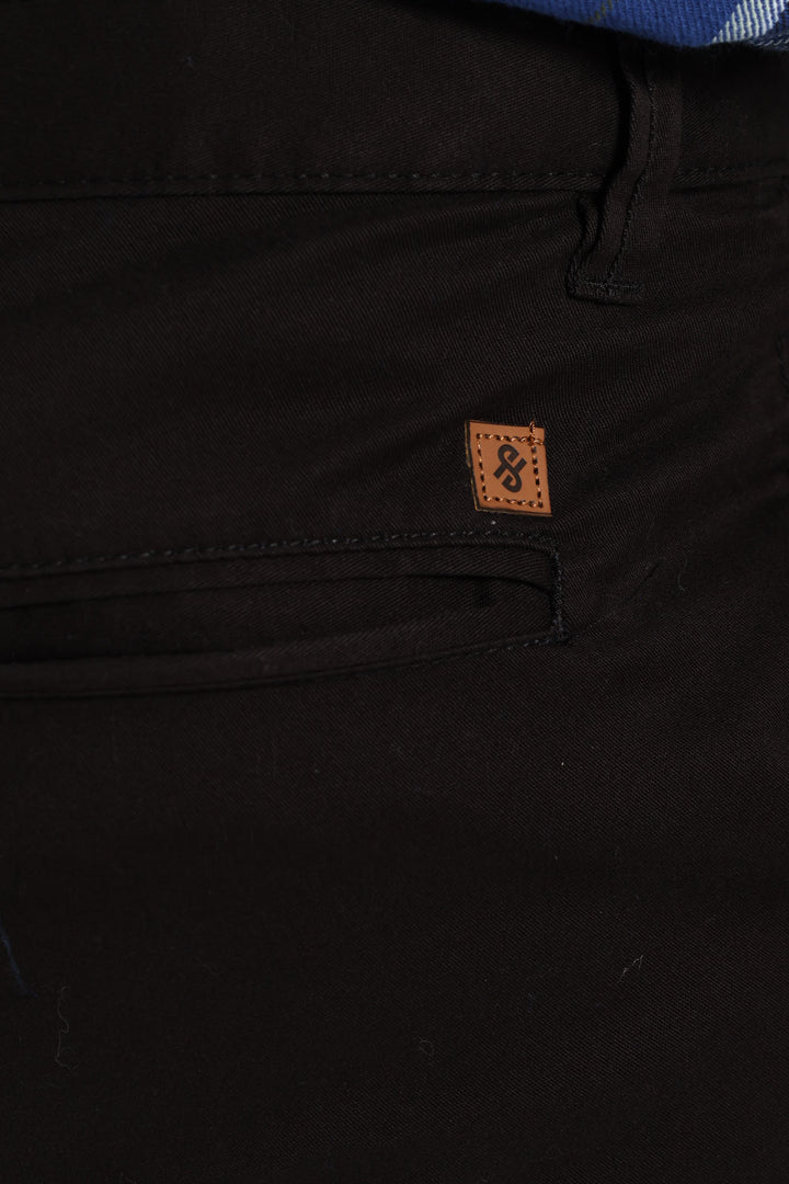 Skinny Fit Chino - Black