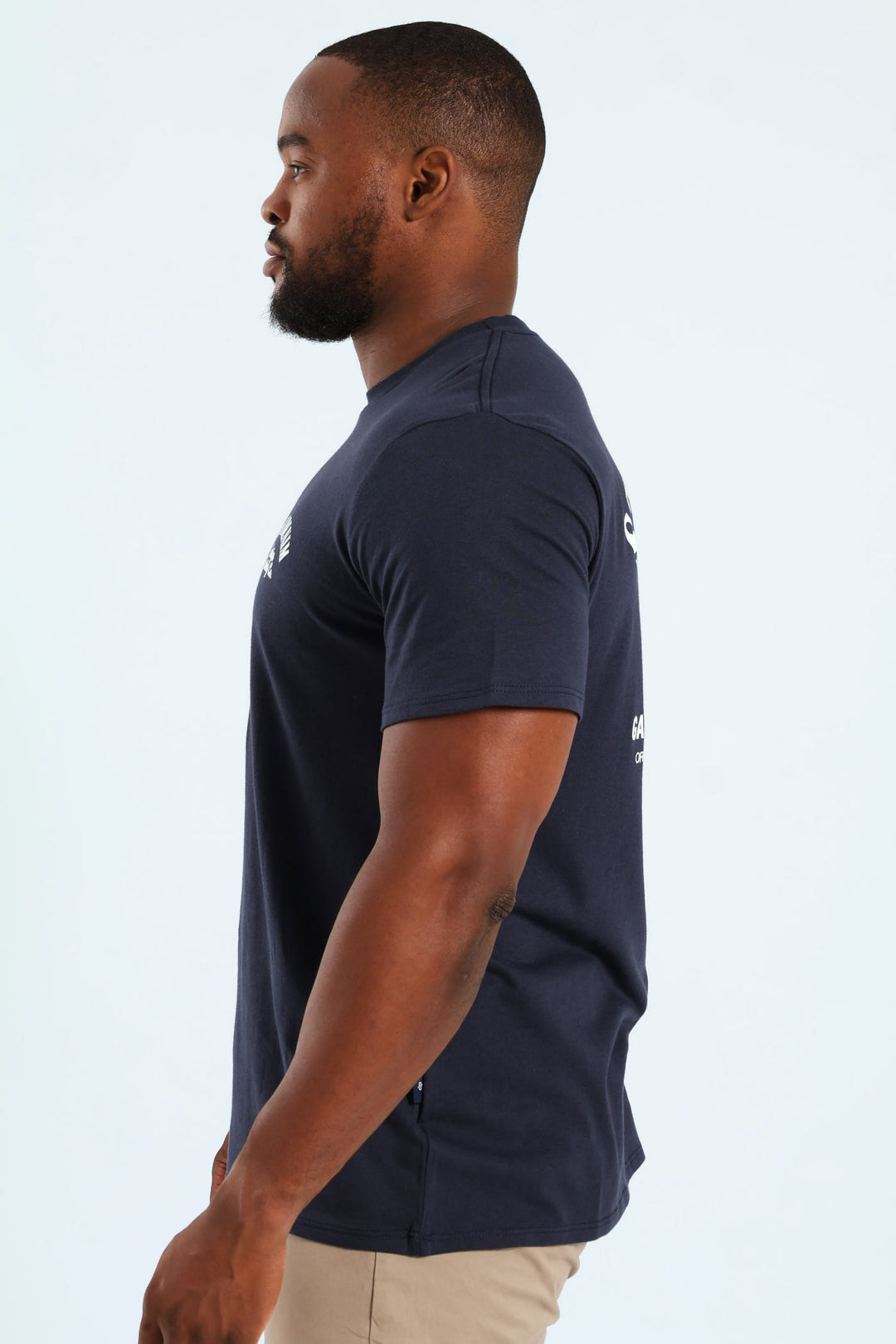 Indigo Trading Co. Front & Back Tee - Navy