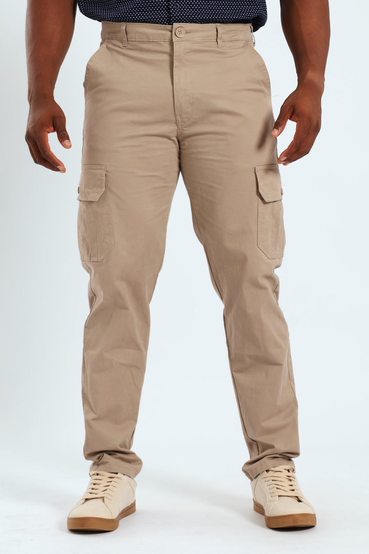 Cargo Pocket Pant - Taupe