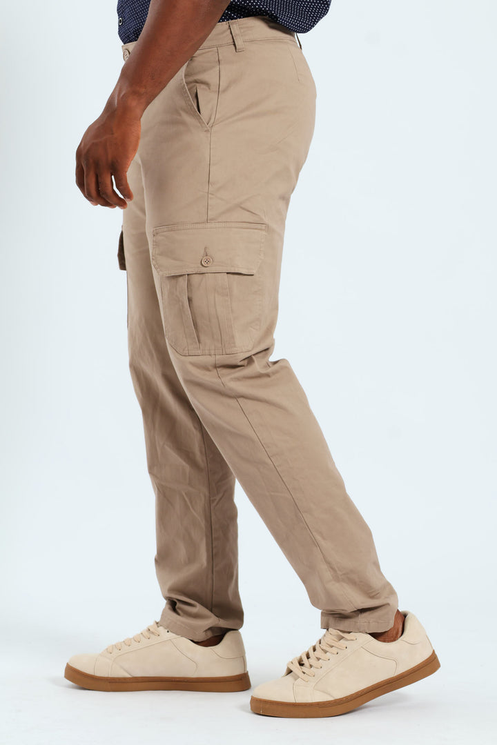Cargo Pocket Pant - Taupe