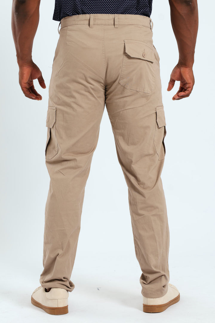 Cargo Pocket Pant - Taupe