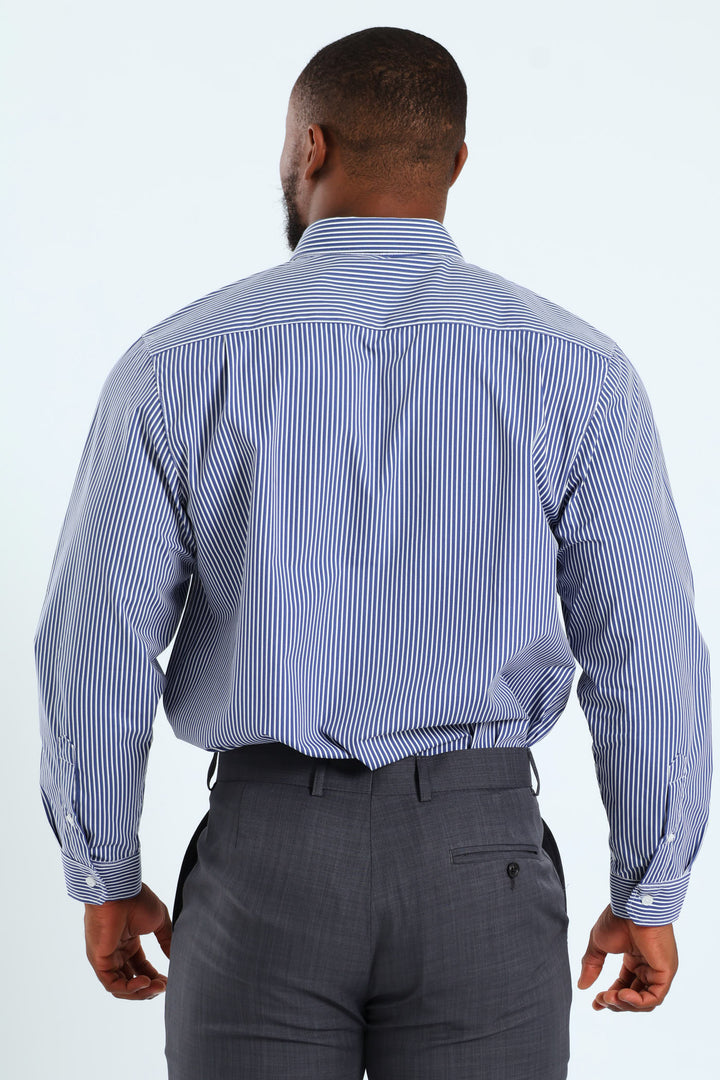 Stripe Shirt - White/Blue