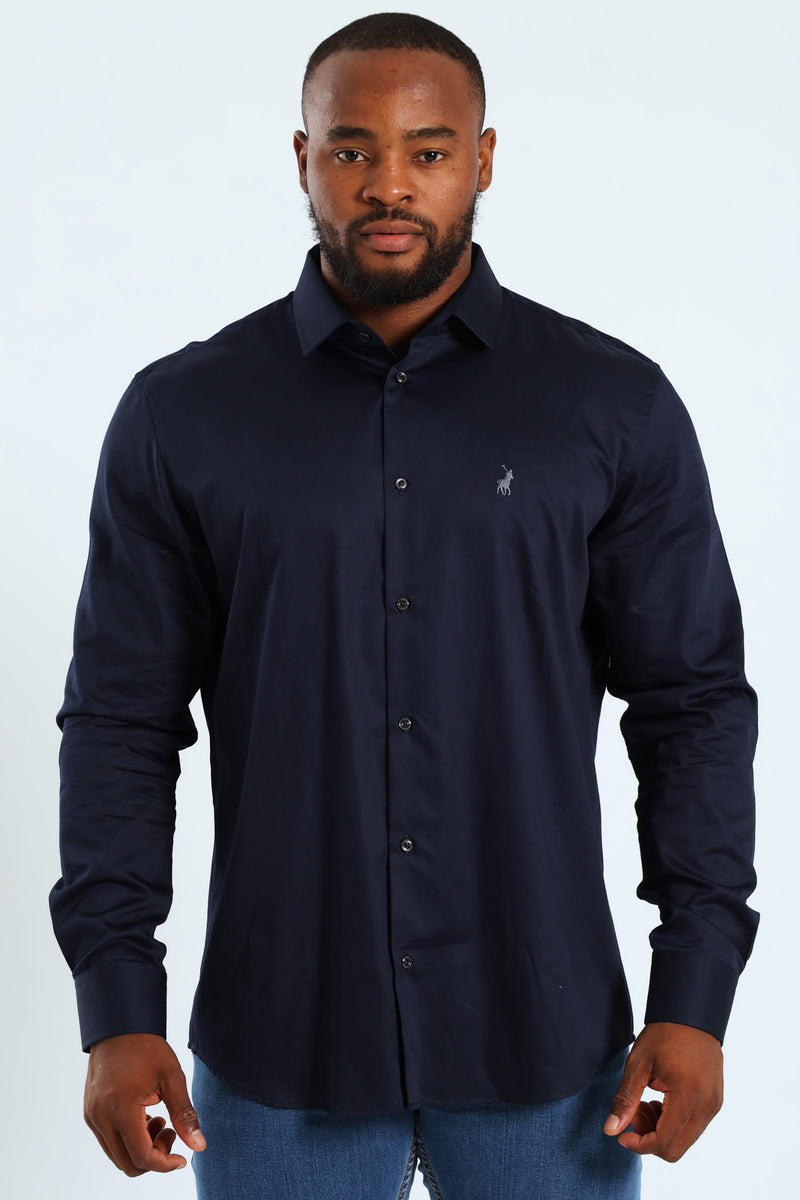 Greig Shirt - Navy