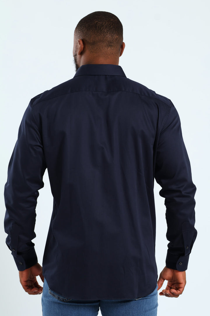 Greig Shirt - Navy