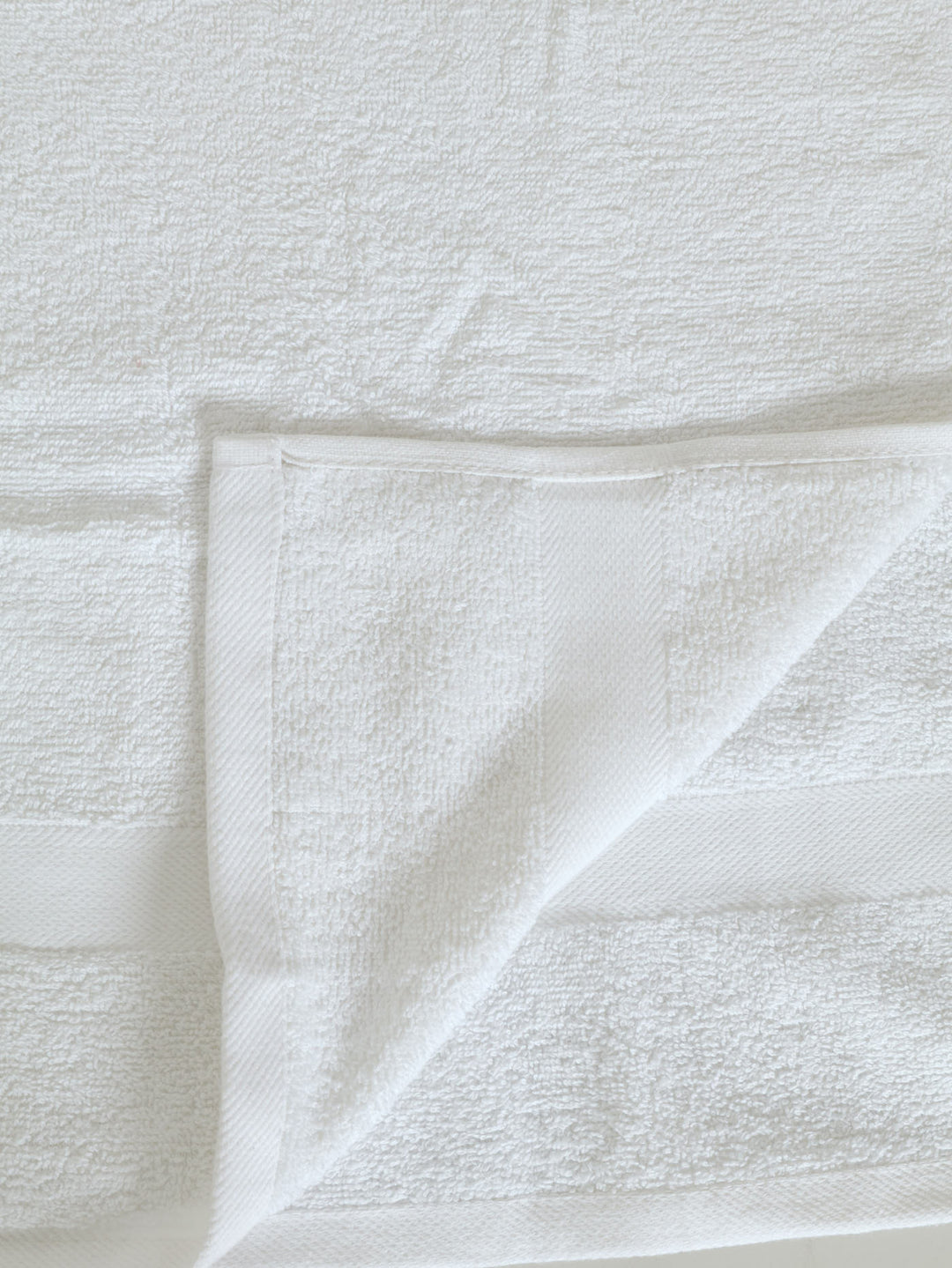 500GSM 6 Piece Bath Towel Set - White