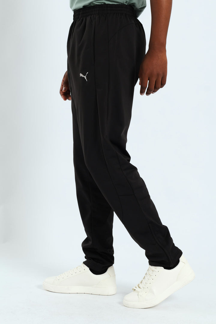 Essential Slim Tricot Pants - Black