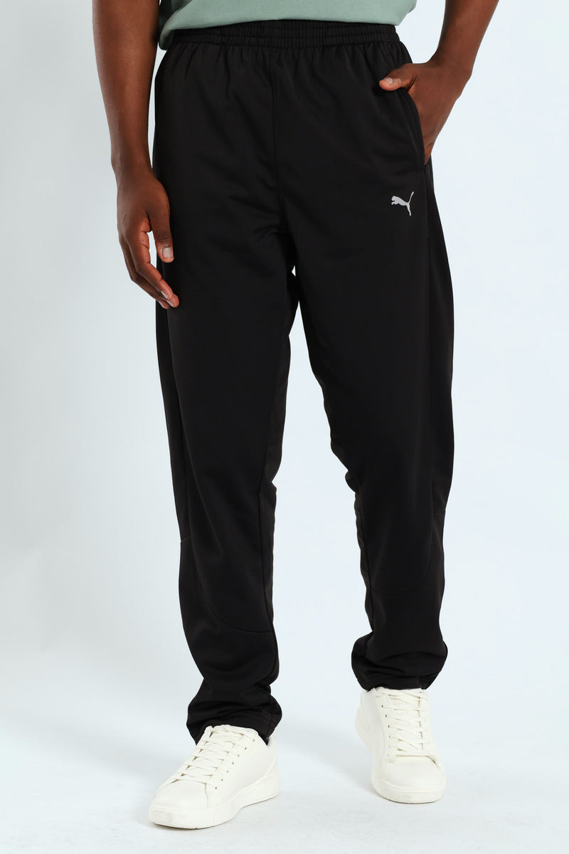 Essential Slim Tricot Pants - Black