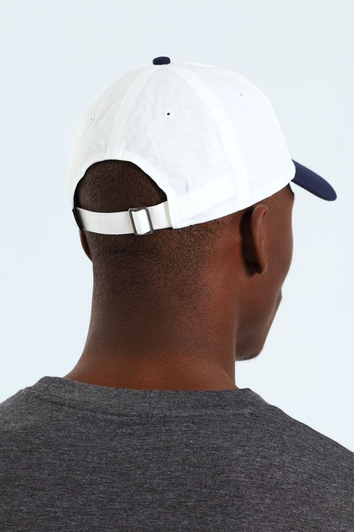 Essential No.1 Logo Dad Cap - White