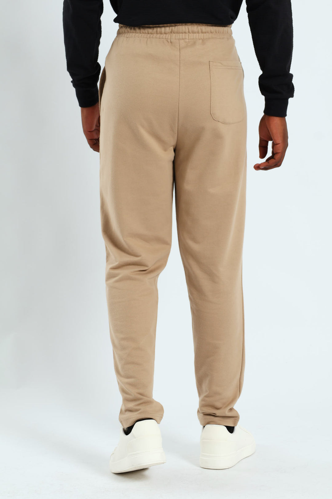 Pin Tuck Jogger - Taupe