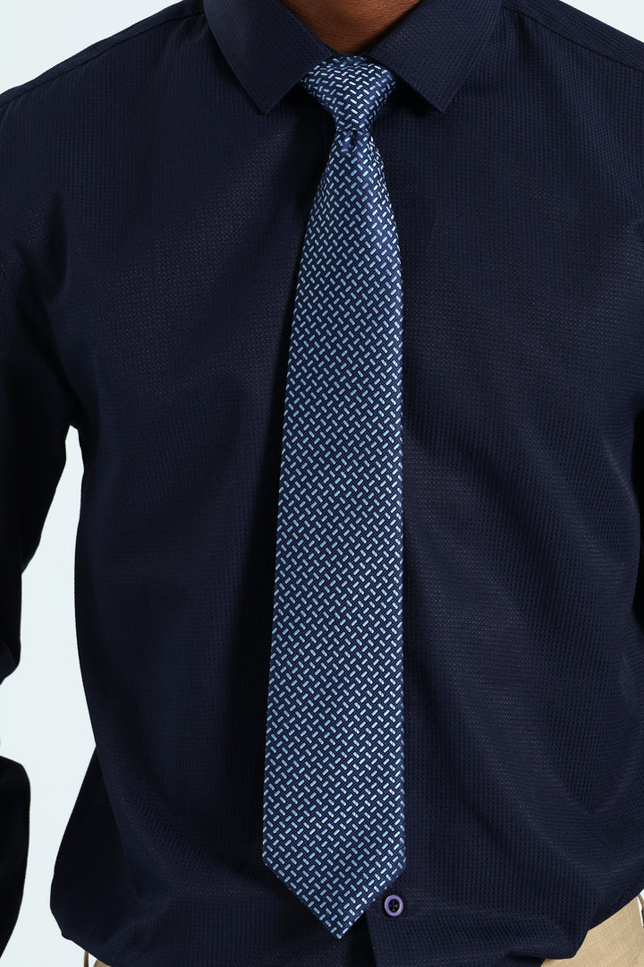 Dotted Tie - Blue