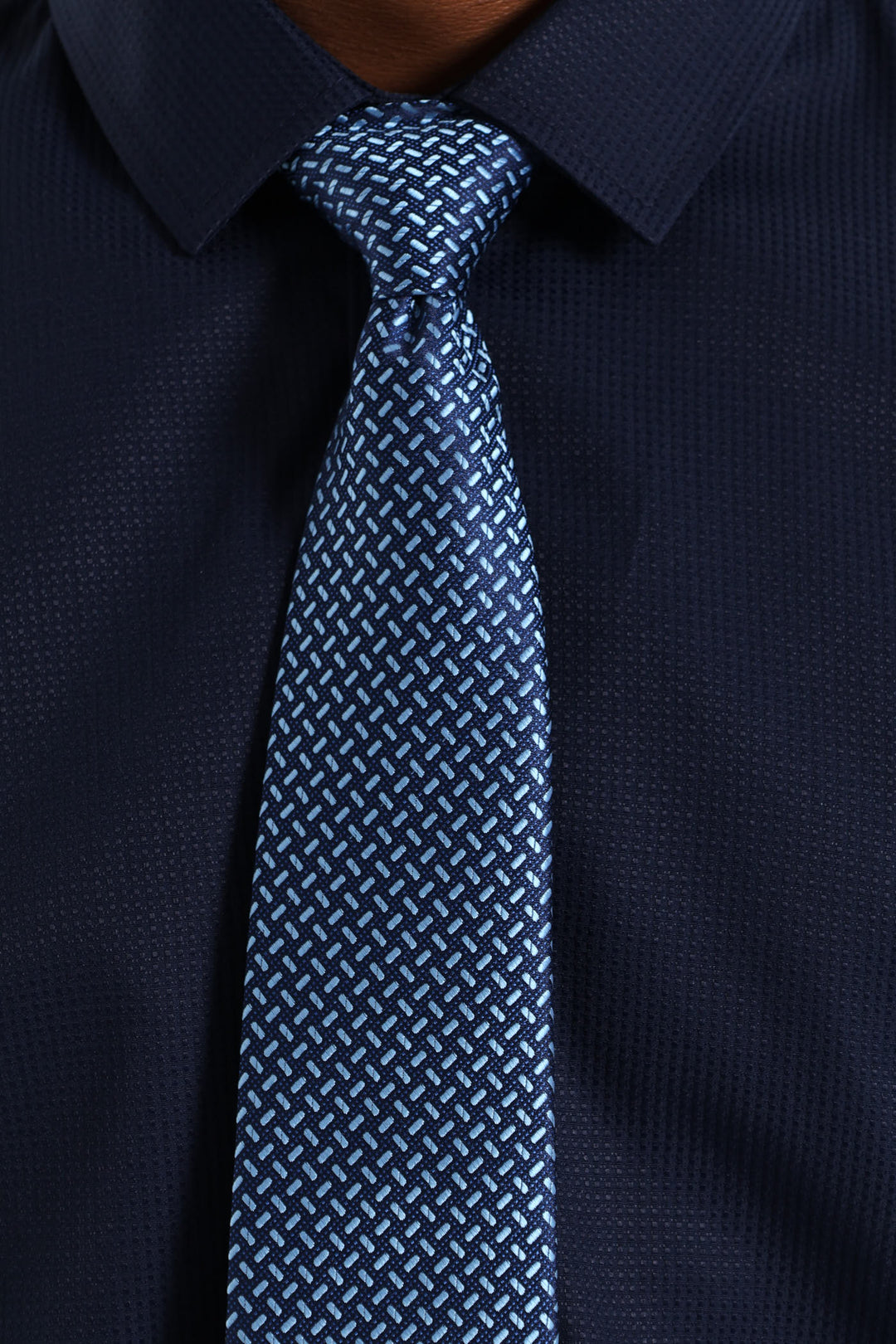 Dotted Tie - Blue